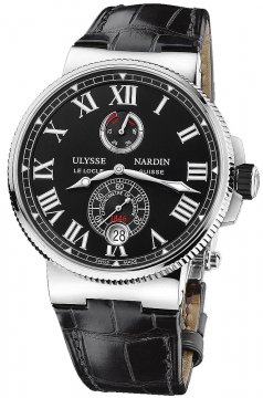 Buy this new Ulysse Nardin Marine Chronometer Manufacture 45mm 1183-122/42 v2 mens watch for the discount price of £7,565.00. UK Retailer.
